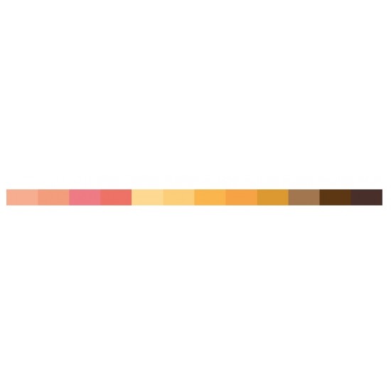 Karin Nude Colors Collection 12 colors Pigment Decobrush
